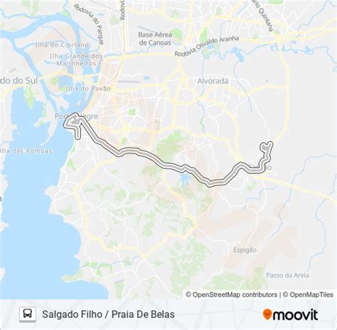 Rota da linha sl34 viamão via bento seletivo horários paradas e mapas