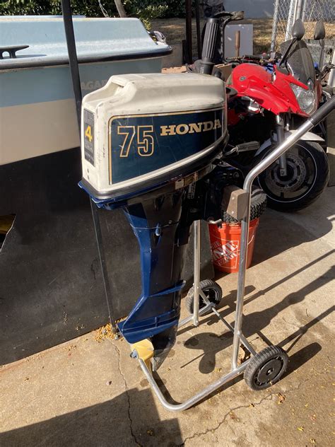 Honda Outboard 7 5 Hp For Sale In San Bernardino CA OfferUp