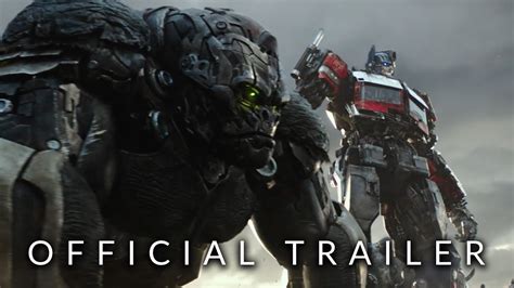 Transformers Rise Of The Beasts Official Trailer Youtube