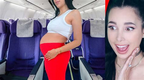 Mama Embarazada Da A Luz En Un Avion Mariale Youtube