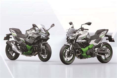 2024 Kawasaki Ninja 7 Hybrid ABS And Z7 Hybrid ABS Review First Look