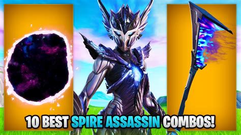 10 Best Spire Assassin Fortnite Skin Combos Season 6 Battle Pass