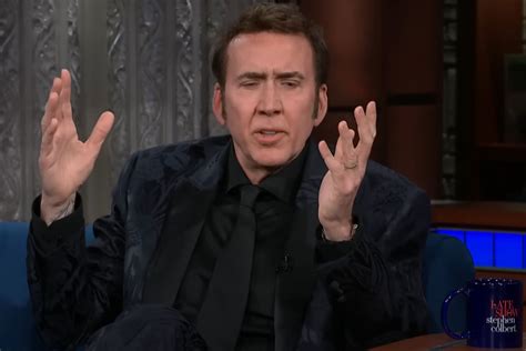 Nicolas Cage Says His Earliest Memory Was Actually In The Womb Free