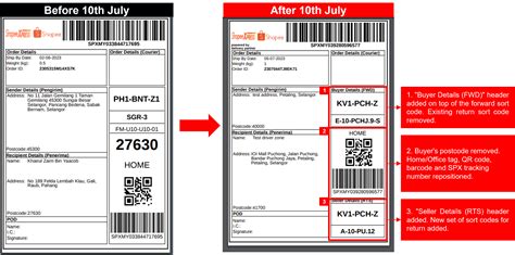 Readjustment Of Air Waybill Format For Spx Shopee My Seller Education Hub | Hot Sex Picture