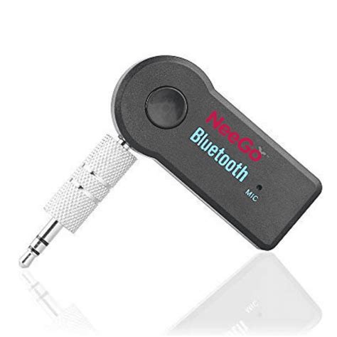 Wireless Car Bluetooth, System AUX Audio Music Receiver Adapter with Mic Kit 3.5mm - Walmart.com