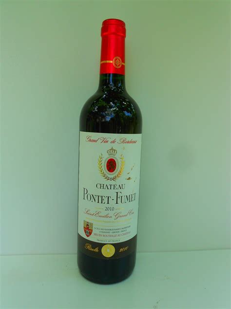 2016 er Château Pontet Fumet Saint Émilion Grand Cru 750 ml SELECT