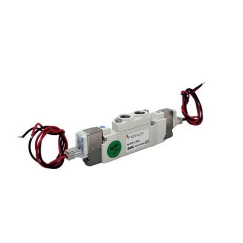 Aluminum SMC SY5220 5LZ 01 Pneumatic Double Solenoid Valve 1 8 At