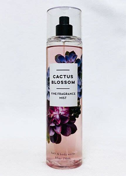 1 Bath & Body Works CACTUS BLOSSOM Fine Fragrance Mist Body Spray 8 oz ...