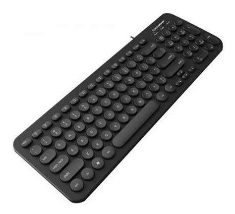 Teclado Usb Goldship Teclas Redondeadas Multimedia Abnt2 Mercadolibre