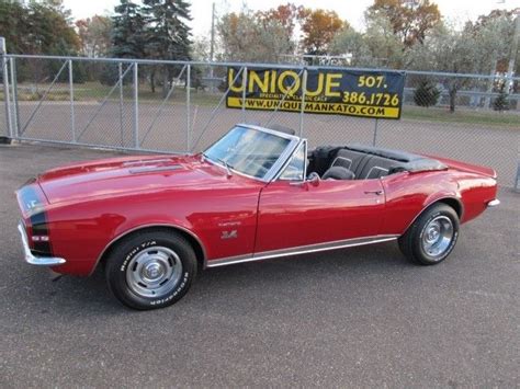 1967 Chevrolet Camaro Rsss 396 Convertible Excellent Body Trades