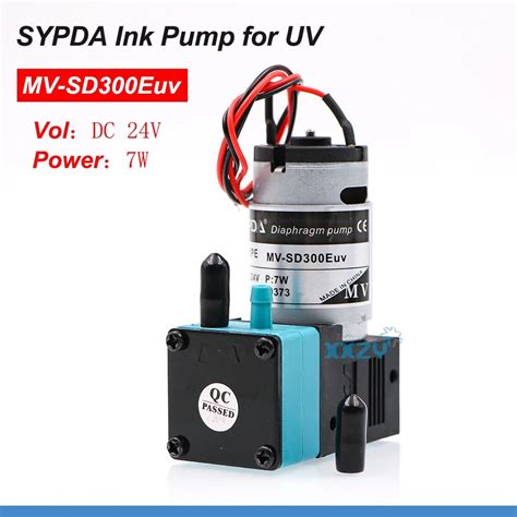 Mv Sd Euv Ink Pump For Inkjet Printer Uv Flatbed Machine W V Dc