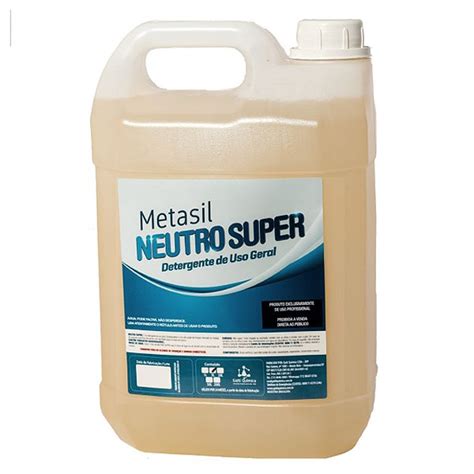 Detergente Concentrado Neutro Super Litros Gatti Qu Mica