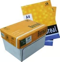 Resma De Papel Blanco Boreal A4 75gr 500 Hojas En Venta En Capital