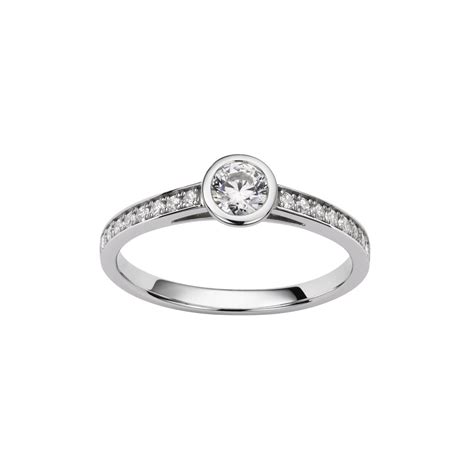 Achat Solitaire En Or Blanc Et Diamant De 0 20ct