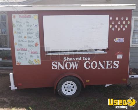 Well Equipped 2000 6 X 10 Shaved Ice Concession Trailer Snow Cone