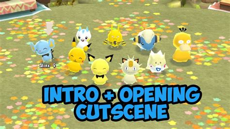 Intro Opening Cutscene Pokemon Mystery Dungeon Radiant Adventure