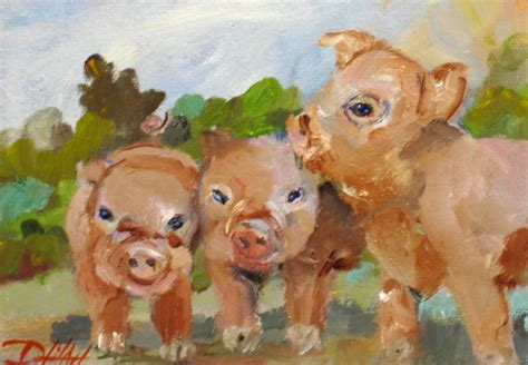 Painter Pig Pig Paintings