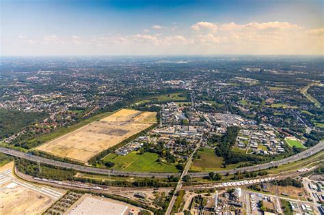 Oberhausen Aus Der Vogelperspektive Neubau Des Edeka Zentrallagers Im