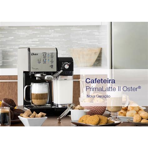 Cafeteira Maquina Expresso Oster Prima Latte Em Capsula P Sache