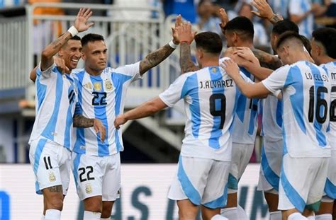 Argentina Vs Guatemala En Un Amistoso Internacional Horario Tv Y