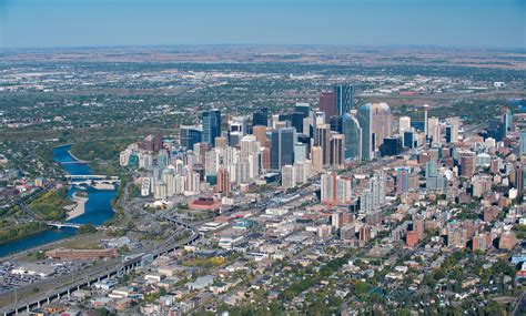 Aerial Photo | Calgary Skyline