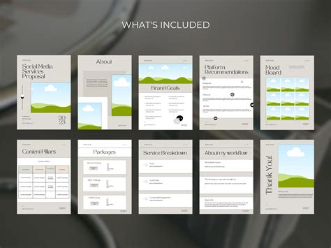 Social Media Management Proposal Template Canva Editable Template