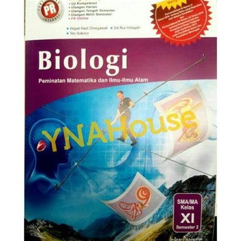 Jual Buku PR Biologi Kelas XI 11 K 13 Semester 2 Intan Pariwara