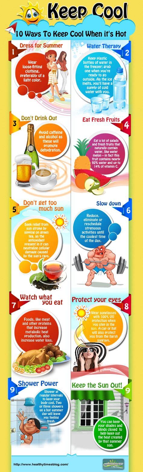 10 Ways To Keep Cool When Its Hot Do You Know How To Keep Cool When