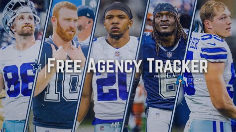 Fa Tracker Updated List Of Latest Cowboys News