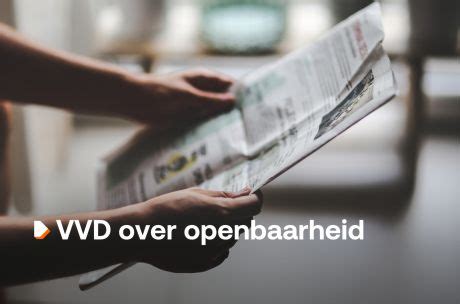 Vvd Waalwijk Sprang Capelle En Waspik Vvd Over Openbaarheid