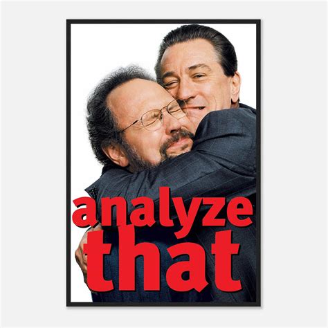 Analyze That Movie Poster, Analyze That (2002) Classic Movie Poster ...