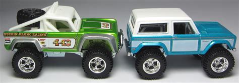 A Tale Of Two Hot Wheels Custom Ford Bronco 67 Ford Bronco LamleyGroup