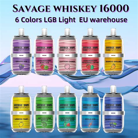 E Cigarettes Disposable Vape Savage Vapes Whiskey Vaper