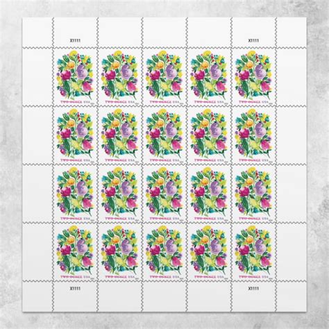 Wedding Blooms Stamps Usps