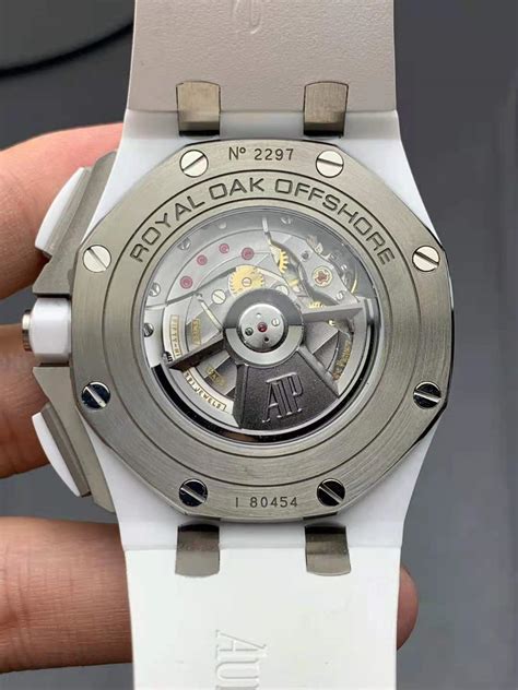 J12 Factory Replica Audemars Piguet Royal Oak Offshore White Ceramic