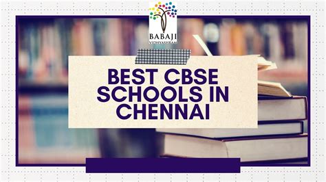 The Best Cbse Schools In Chennai Babaji Vidhyashram Youtube