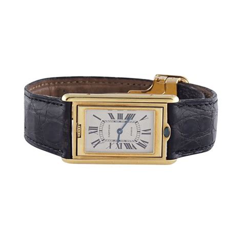 Cartier Tank Basculante Orologio Da Polso Anno Asta Gioielli