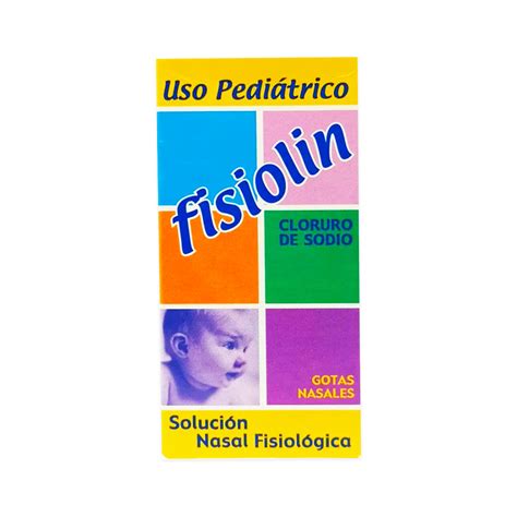 Cloruro De Sodio Fisiolin 15ml Gotas Nasales Farmahorro