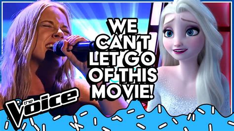 10 Amazing 🤩 Frozen ️ Covers On The Voice Youtube