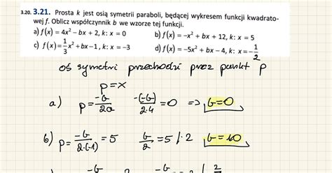 Powtórka przed maturą matematyka zadania 3 21 Kl 2 lo4