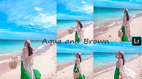 TUTORIAL Edit Foto Ala SELEBGRAM Aqua And Brown Lightroom Mobile