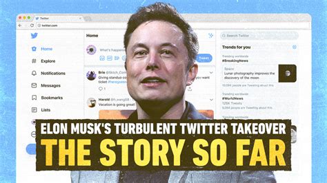 Slideshow Elon Musk And His 44 Billion Takeover Of Twitter The Story