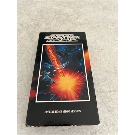 Media Star Trek Vi The Undiscovered Country Special Home Video Ver