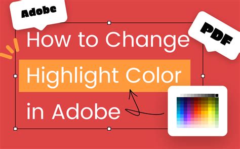 How To Change Highlight Color In Adobe Acrobat