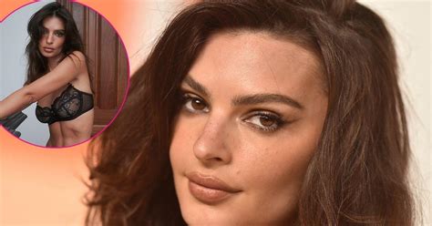 Emily Ratajkowski Sizzles In Sultry New Lingerie Campaign See The Hot Photos