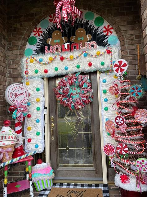 Gingerbread Christmas Decor Office Christmas Decorations Gingerbread