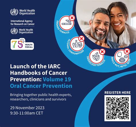 Felipe Roitberg Dont Miss The Launch Of The Iarc Handbooks On Cancer