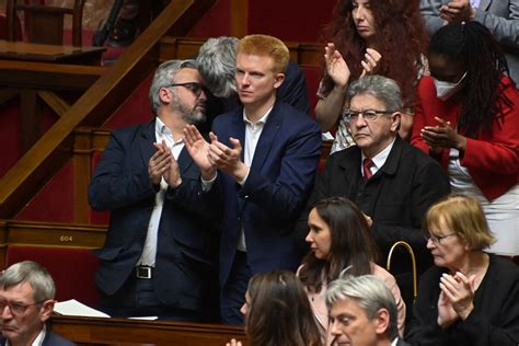 Photo Adrien Quatennens député La France Insoumise Jean Luc