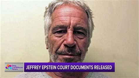 Jeffrey Epstein Court Documents Released Youtube