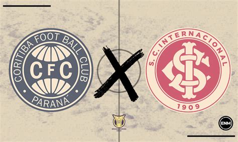 Coritiba x Internacional retrospecto escalações arbitragem e onde